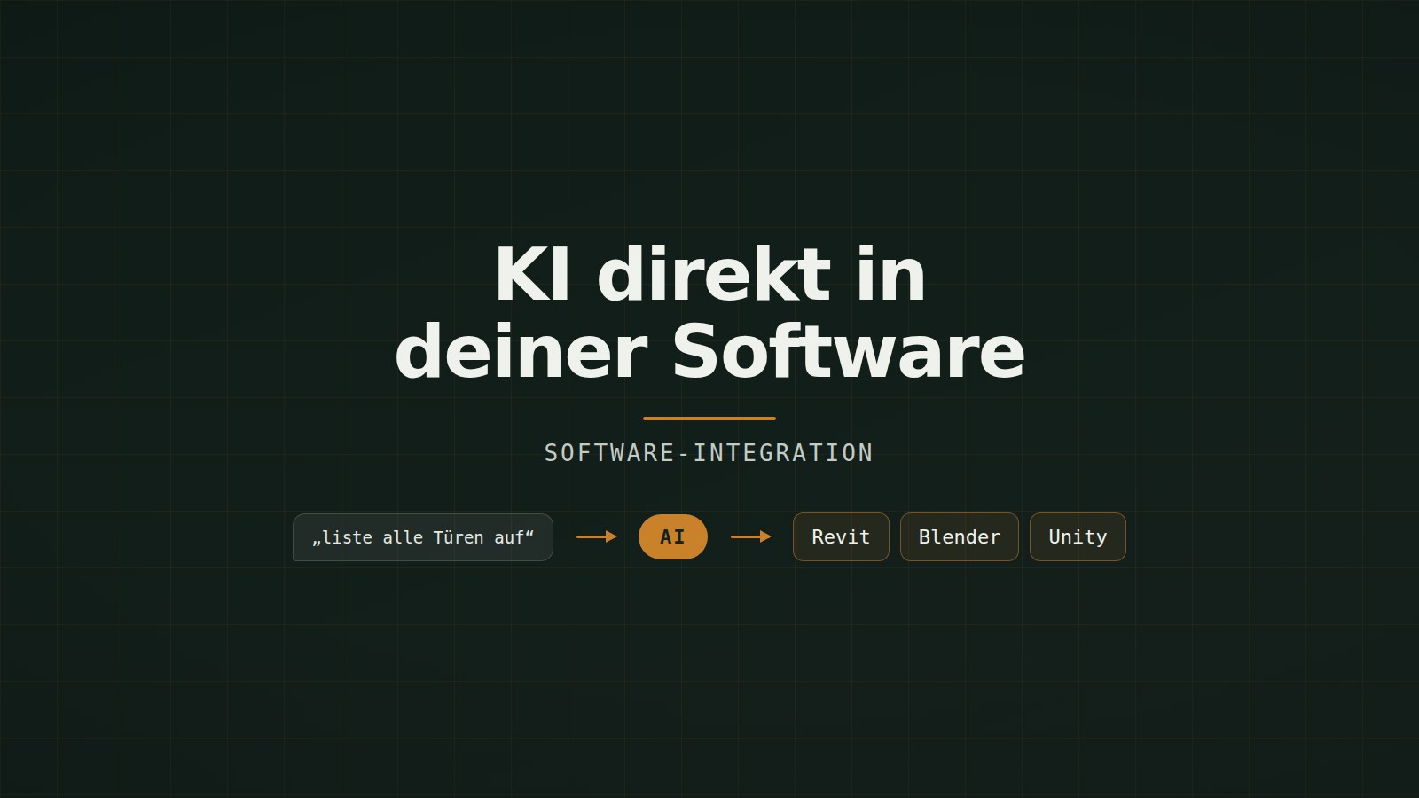 Az AI a te programodban — szoftver-integráció Revithez, Blenderhez és Unityhez